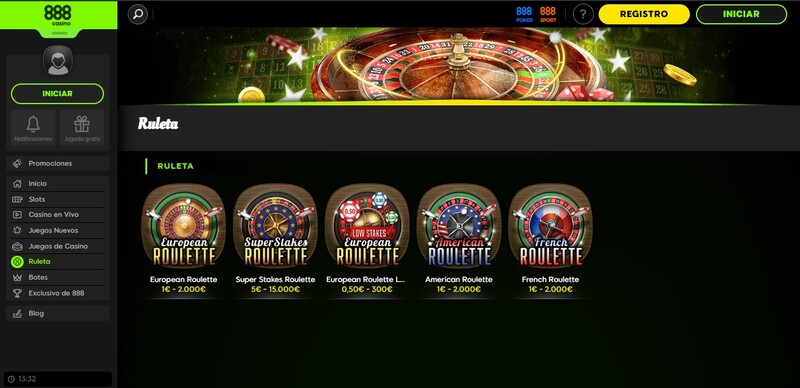 Ruleta Casino 888