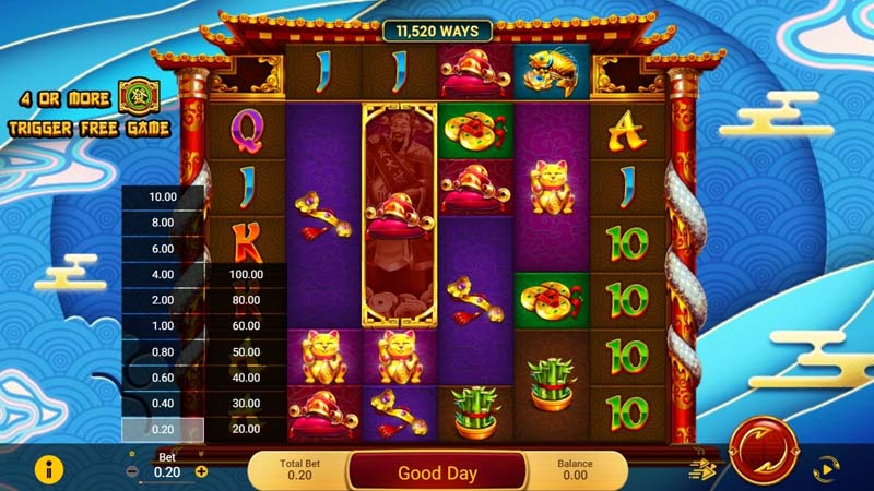 Características del slot Caishen Deluxe Maxways